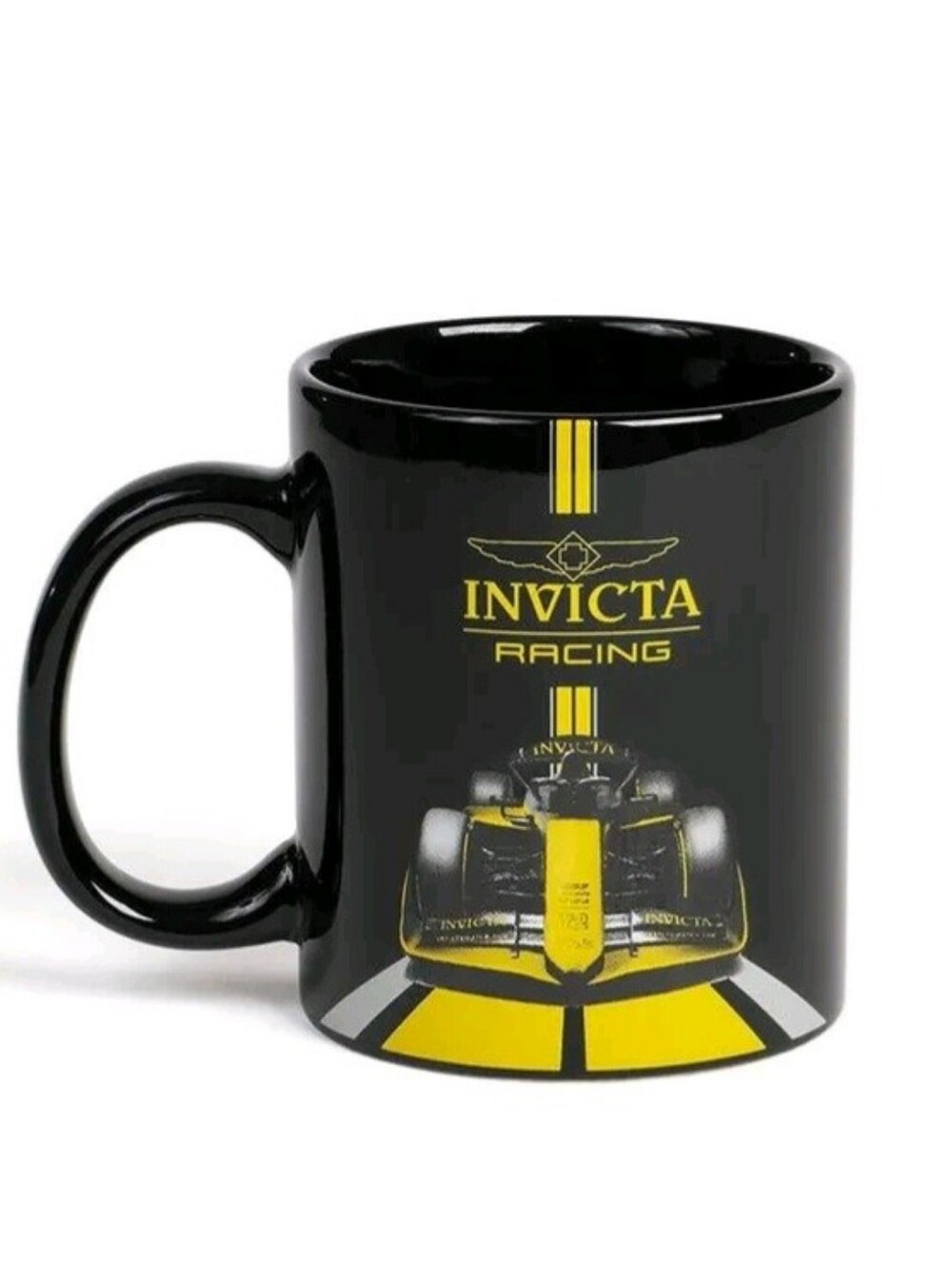 Invicta Racing Mug In Black - Picture 3 of 3
